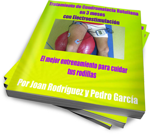 Tratamiento y entrenamiento de electroestimulación para la Condromalacia roguliana. Joan Rodríguez y Pedro García en https://www.electroestimulaciondeportiva.com