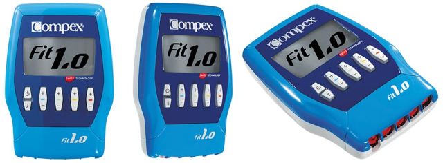 Compex FIT 1.0 - Electroestimulador azul - Private Sport Shop
