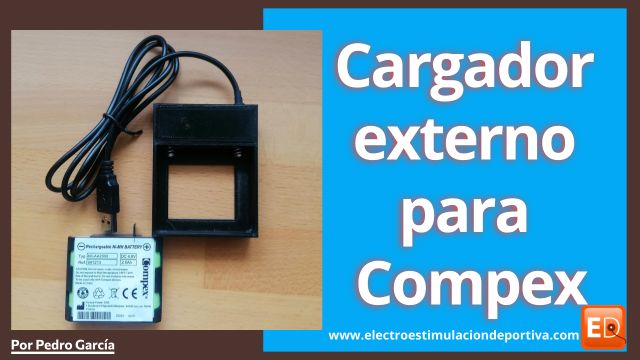 Cargador de Bateria Compex Nueva Generación - Compex Uruguay